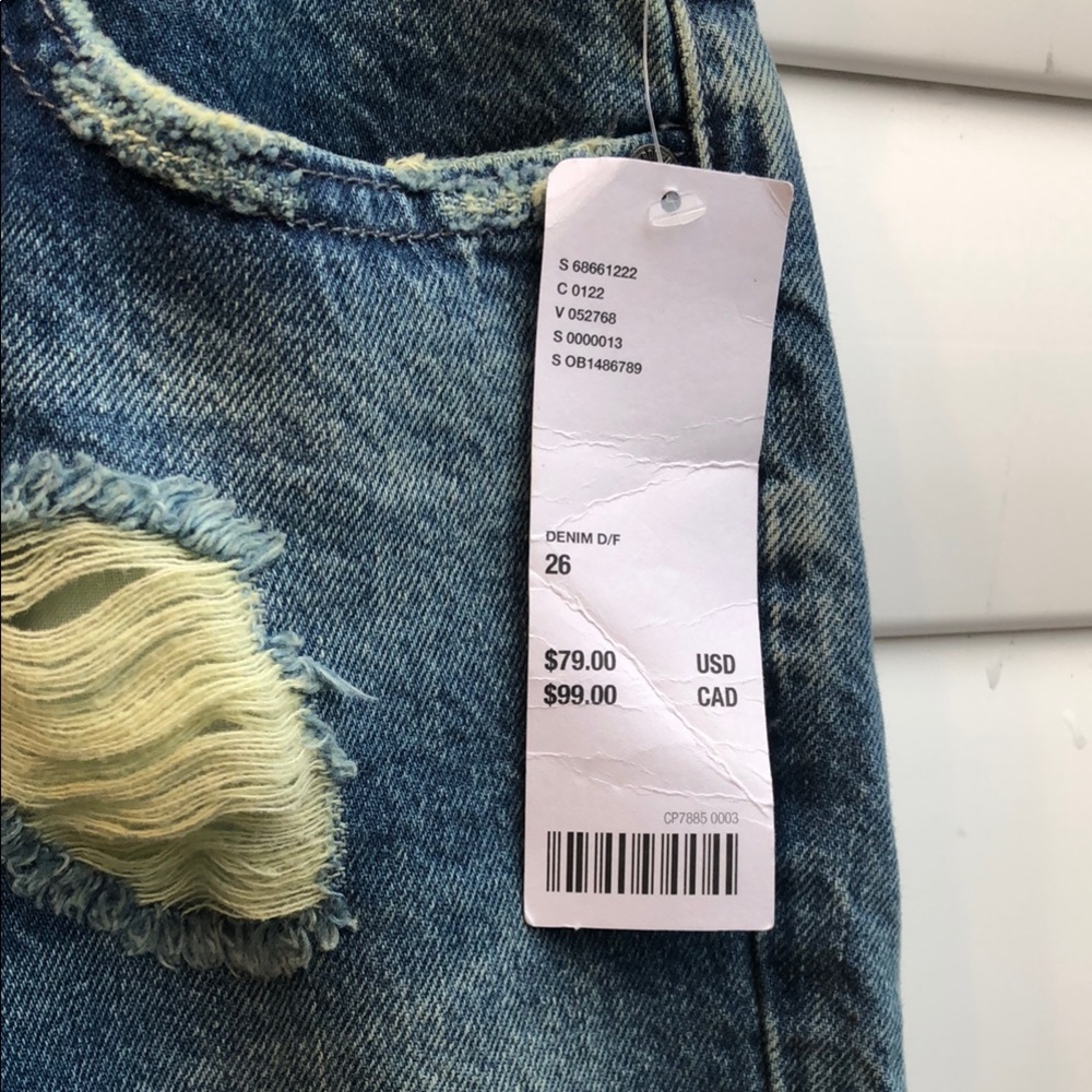 NWT Urban Outfitters Blue Straight Leg Jeans - Picture 7 of 16